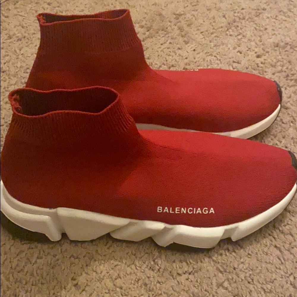 Red balenciagas